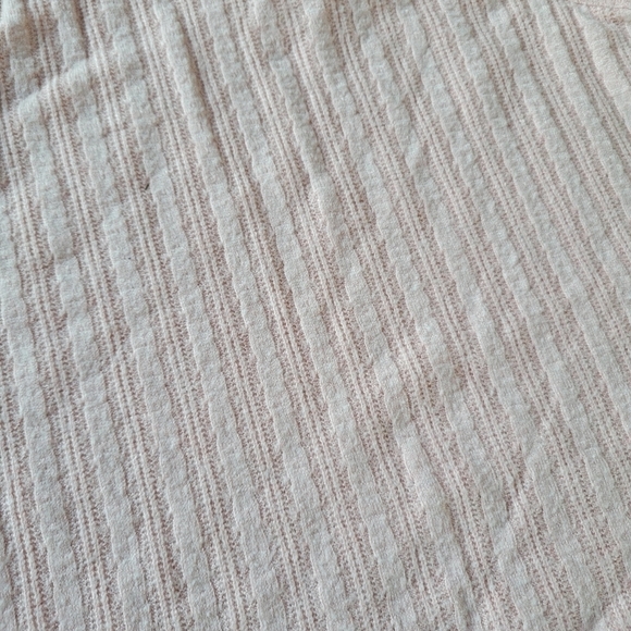 SOCIETY & STITCH Blush Pink Breathable Ribbed Tank Cropped - Picture 2 of 6